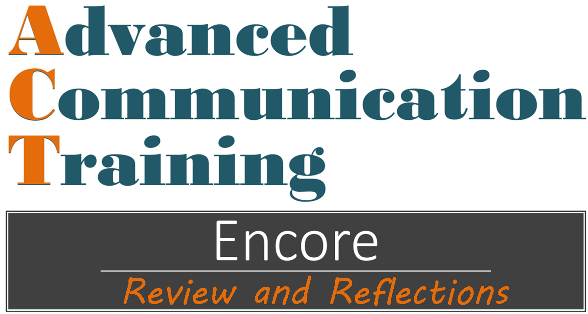 Review & Reflection Rounds